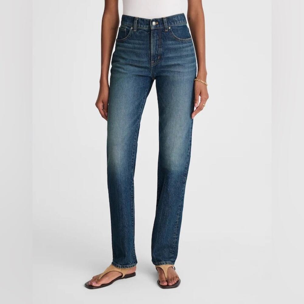 Madewell The Tall Longline Straight Jean Size 33T